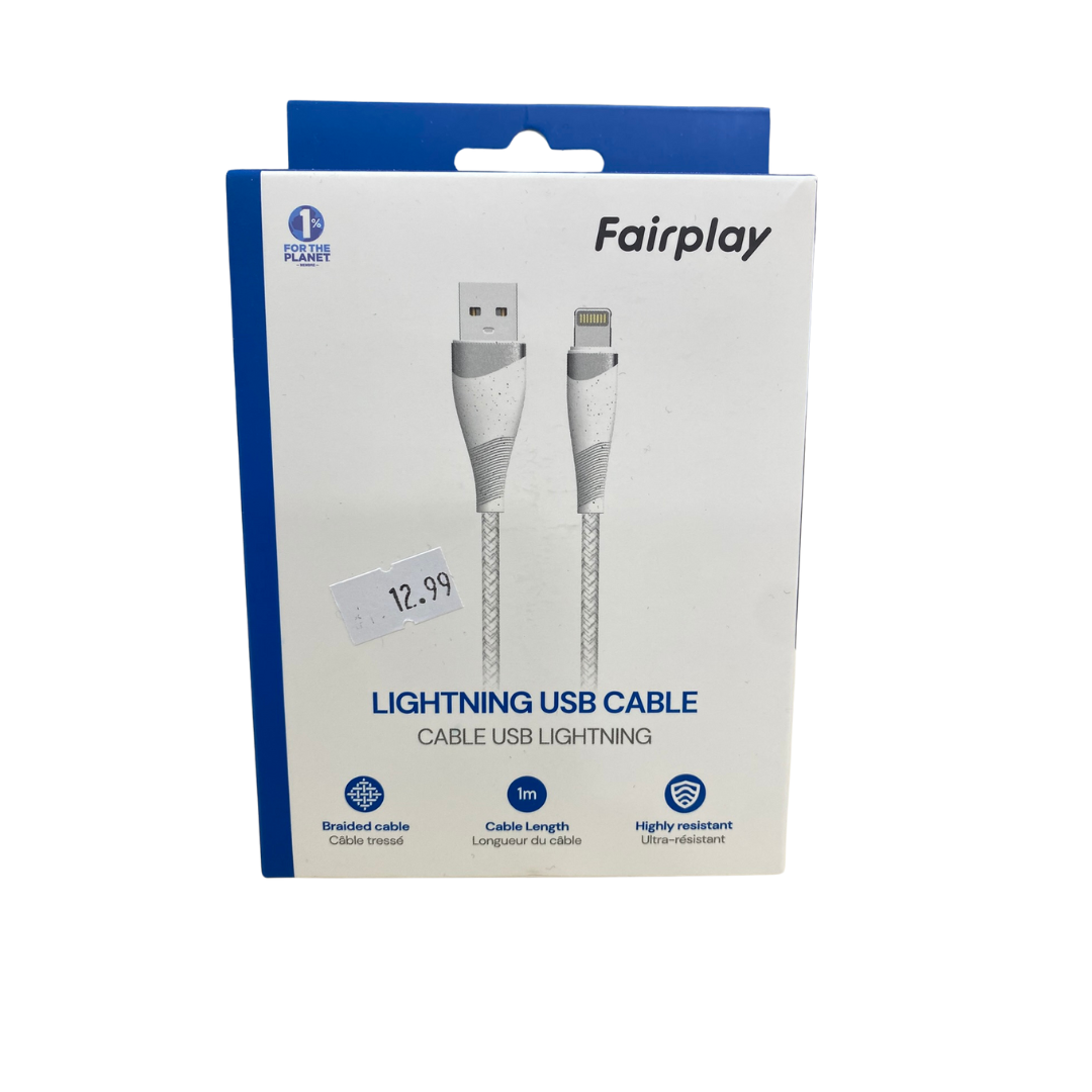 Câbles USB Lightning tressé