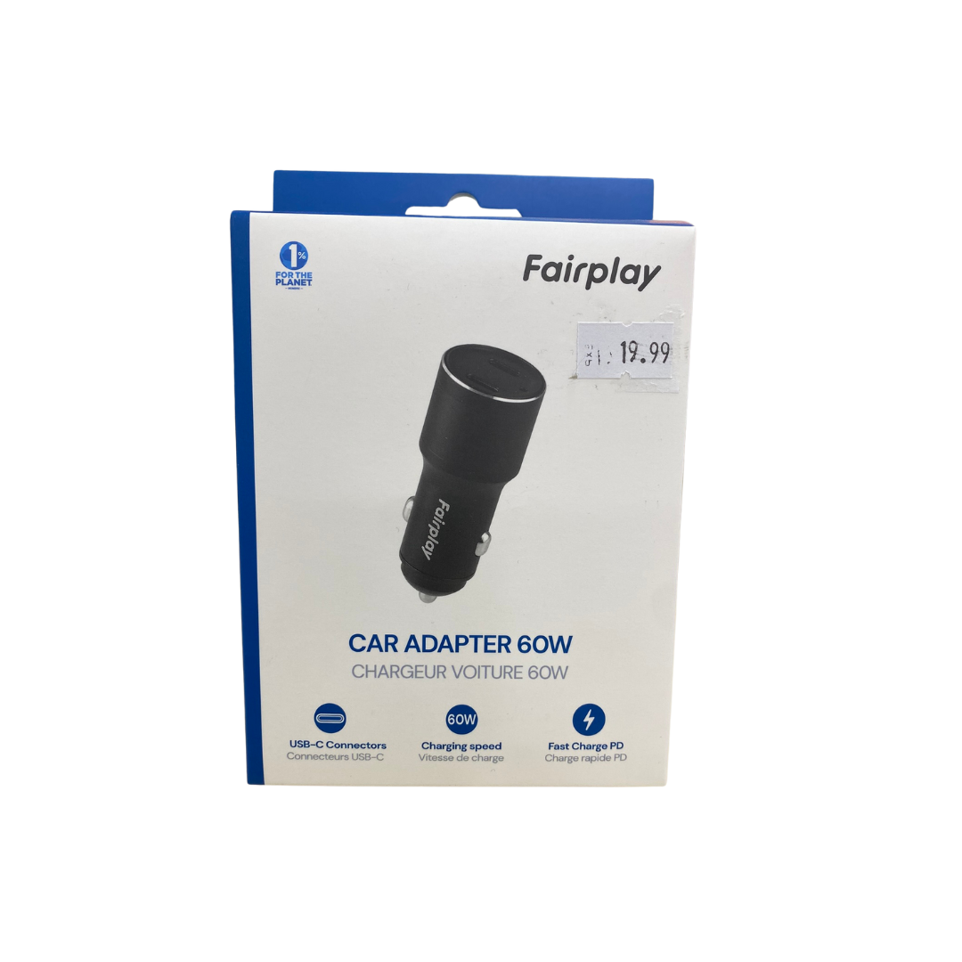 Chargeur Voiture 60W (2 USB-C)