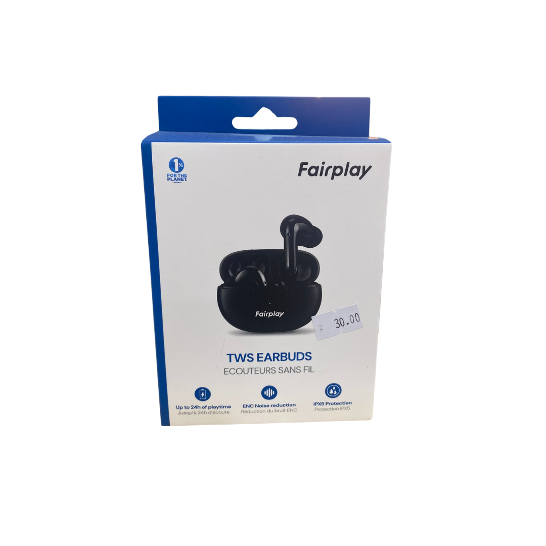FAIRPLAY Ecouteurs Bluetooth intra