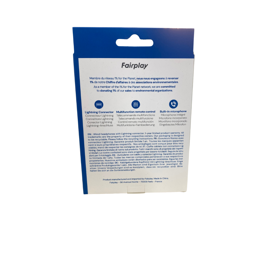 Ecouteurs Lightning intra